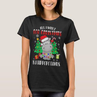 Camiseta Todo Lo Que Quiero Para Los Navidades Es Un Hippop