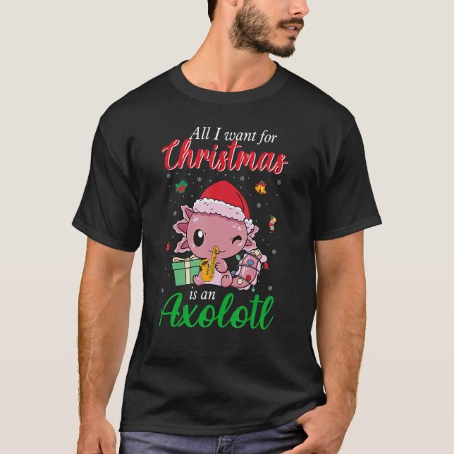 Camiseta Todo lo que quiero para los Navidades es un Navida (Anverso)