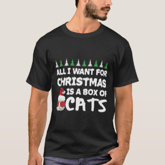 Camiseta Todo Lo Que Quiero Para Los Navidades Es Una Caja 