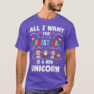 Camiseta Todo Lo Que Quiero Para Los Navidades Es Una Nueva