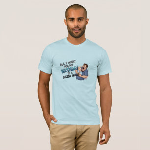 Camiseta Todo lo que quiero para mi cumpleaños es una Noche