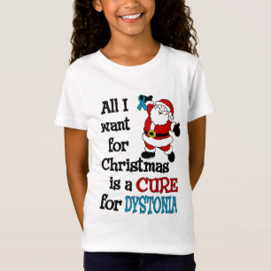 Camiseta Todo lo que Quiero para Navidad...Distonía