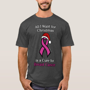 Camiseta Todo lo que quiero para Navidades/Gorras... Cáncer