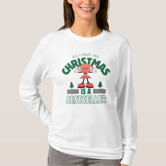 Camiseta Todo Lo Que Quiero Para Navidades Gracioso Autor C