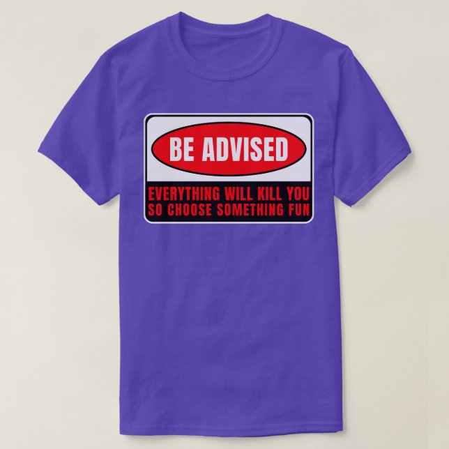 Camiseta Todo lo que te matará 10 (Diseño del anverso)