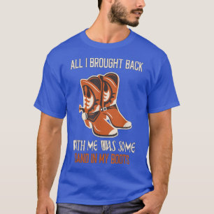 Camiseta Todo lo que traje conmigo fue algo de Sand Boots C