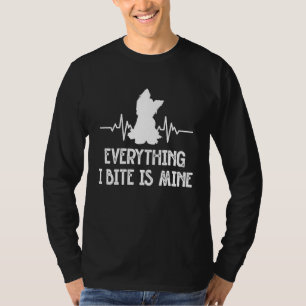 Camiseta Todo Lo Que Yo Bite Es Mine Yorkshire Terrier Dog