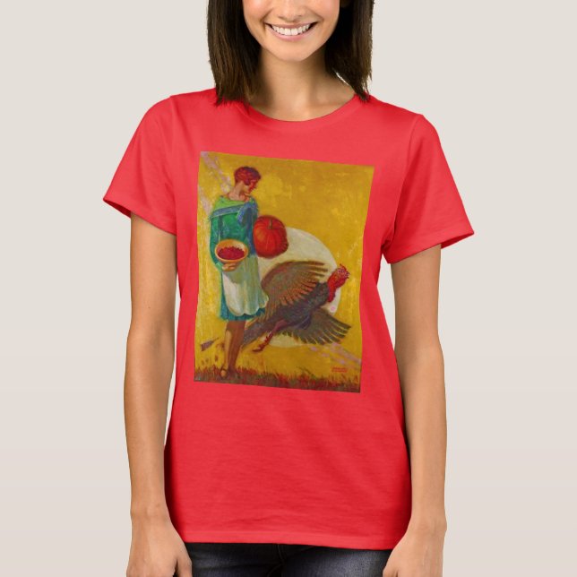 Camiseta Todo menos el pavo (Anverso)