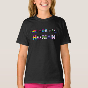 Camiseta Todo negro humano