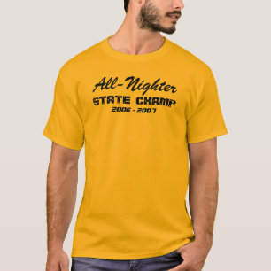 Camiseta Todo-Nighter campeón del estado