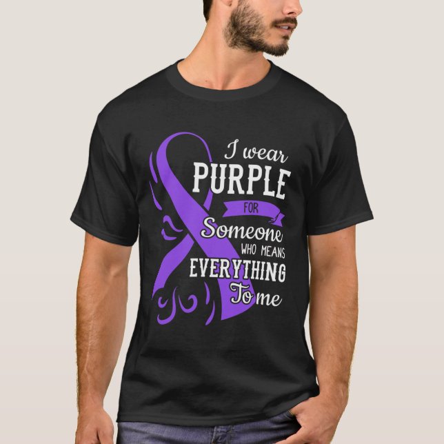 Camiseta Todo Para Mí Epilepsia Day Purple Ribbon Epilep (Anverso)