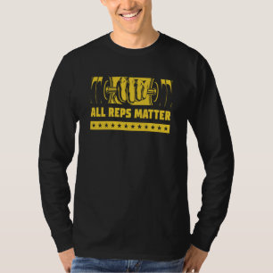 Camiseta Todo Recuento Importa Humor de Entrenamiento Frase