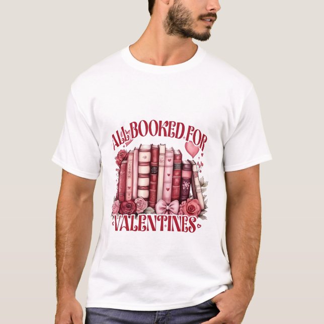 Camiseta Todo reservado para el amante de los libros de San (Anverso)