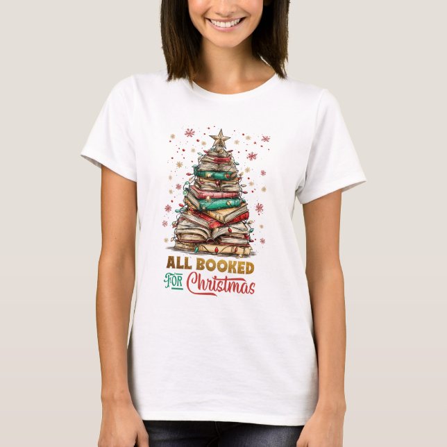 Camiseta Todo reservado para Navidades (Anverso)