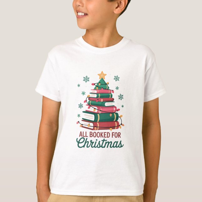 Camiseta Todo Reservado Para Navidades Bibliotecario Lover  (Anverso)