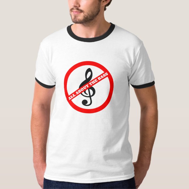 Camiseta Todo sobre el bajo (Anverso)