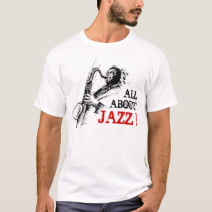 Camiseta Todo sobre jazz