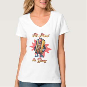Camiseta Todo sobre los glizzy   Humor divertido de Hot dog