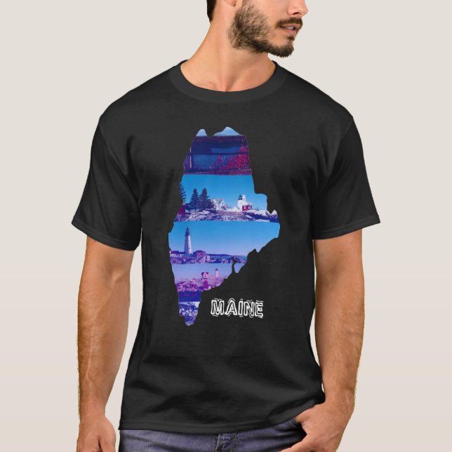 Camiseta Todo sobre Maine (Anverso)