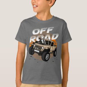 Camiseta Todo terreno 4 X 4 Montaña Atardecer