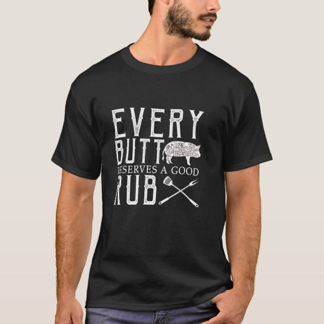 Camiseta Todo trasero merece un buen frotis (Anverso)