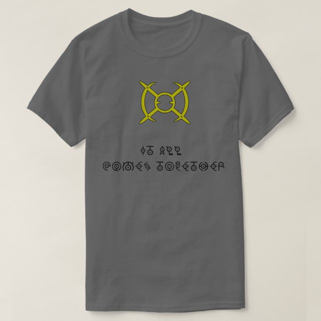 Camiseta Todo une Rótulo Arceus (Diseño del anverso)