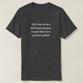 Camiseta Todo vale en el amor Frase divertida con texto bla