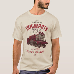 Camiseta Todos A Bordo Del Hogwarts Express