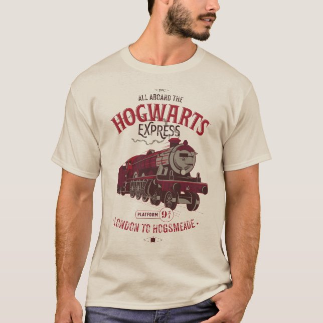 Camiseta Todos A Bordo Del Hogwarts Express (Anverso)