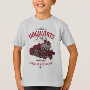 Camiseta Todos A Bordo Del Hogwarts Express