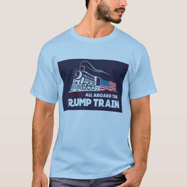 Camiseta Todos a bordo del tren del triunfo (Anverso)