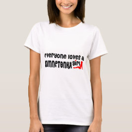 Camiseta Todos aman a un chica de Minnetonka