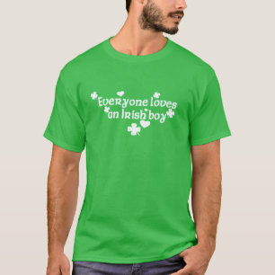 Camiseta Todos aman a un chico irlandés