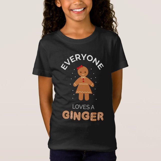 Camiseta Todos aman un jengibre III (Anverso)