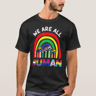 Camiseta Todos Apoyamos La Lgbt Y Somos Aliados Gay