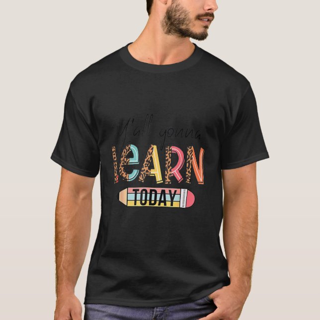 Camiseta Todos Aprenderán Hoy 1 (Anverso)