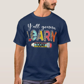Camiseta Todos Aprenderán Hoy De Vuelta A La Escuela De Ens