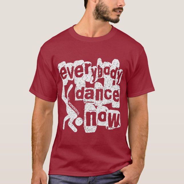 Camiseta Todos bailan ahora Jeff (Anverso)