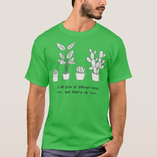 Camiseta Todos Crecemos A Distintas Tasas De Personalizació