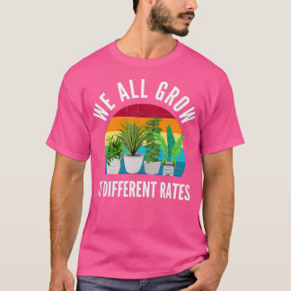 Camiseta Todos Crecemos Con Diferentes Tasas De Cita De Mae