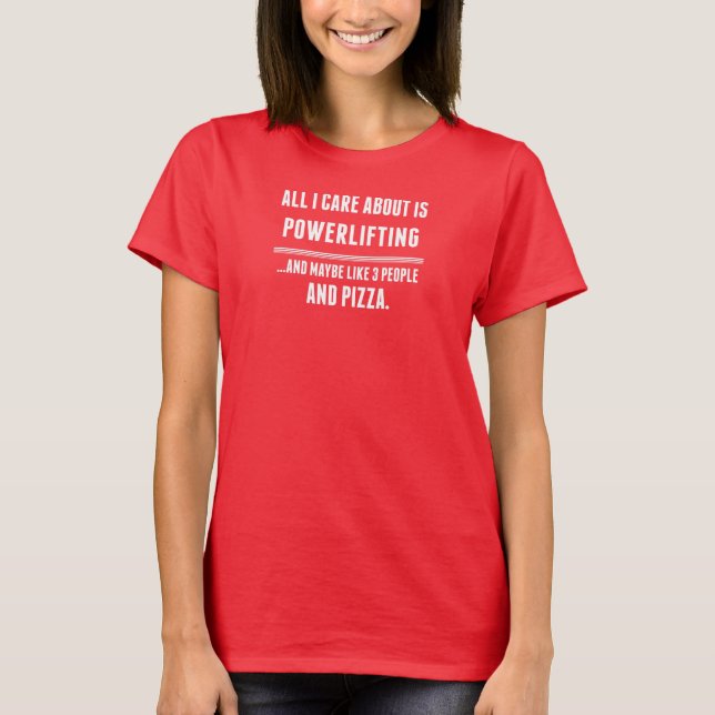 Camiseta Todos cuidado de I son alrededor deportes de (Anverso)