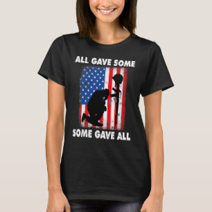 Camiseta Todos dieron a algunos veteranos y memoriales