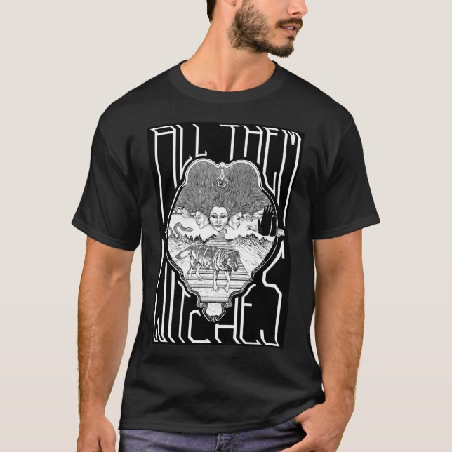 Camiseta Todos ellos bruñen ATW blanco y negro Classic T-S (Anverso)