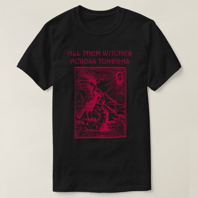 CAMISETA TODOS ELLOS TIENEN TESTIGOS EN TOUNDRAS (Diseño del anverso)