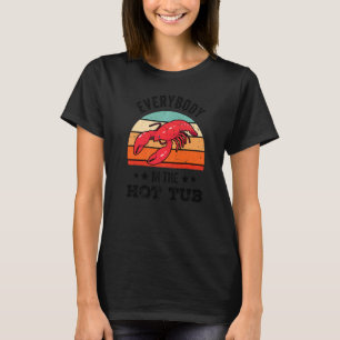 Camiseta Todos En El Baño Caliente Langostinos Hervir El Vi