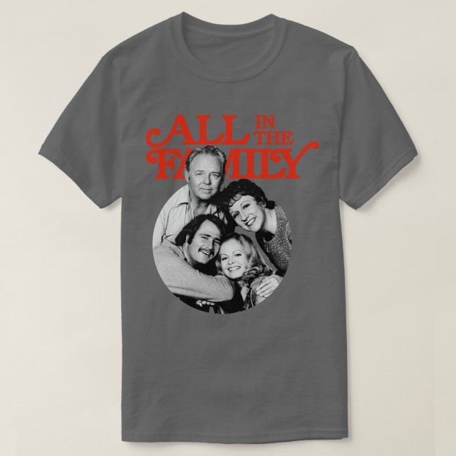 Camiseta Todos en familia la familia Bunker (Diseño del anverso)