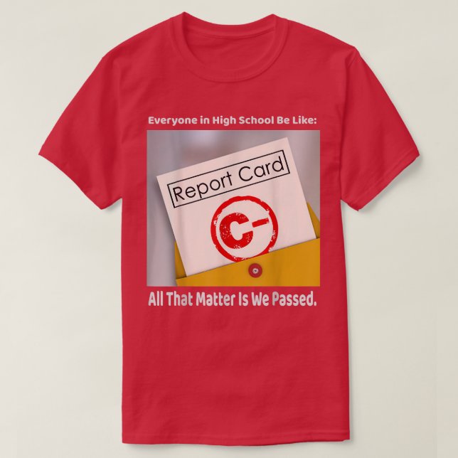 Camiseta Todos En La Escuela Secundaria Sean Como (2) (Diseño del anverso)