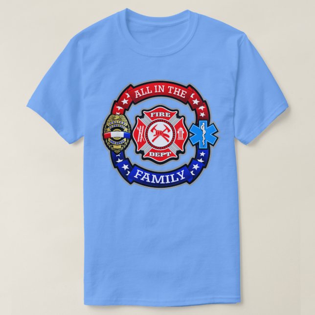 CAMISETA TODOS EN LA FAMILIA 1 (Diseño del anverso)