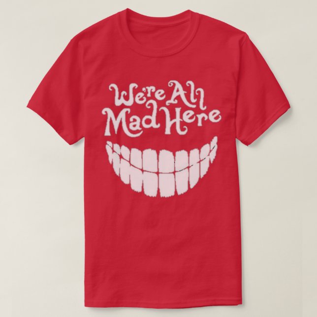 Camiseta Todos estaban enfadados aquí (Diseño del anverso)
