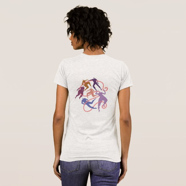 Camiseta Todos estamos conectados (Reverso completo)